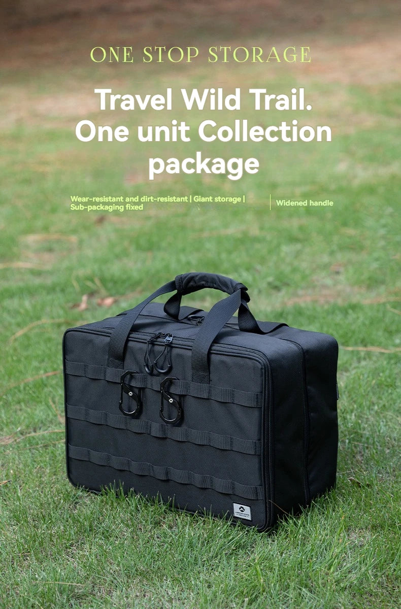 CAMPINGMOON BK-46 Large Capacity Storage Bag Camping IGT Module Collection Storage Bag Outdoor Tactical Packaging Kit