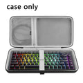 Geekria 75% Keyboard Case, Hard Shell Travel Carrying Bag for 84 Key Wireless Portable Keyboard