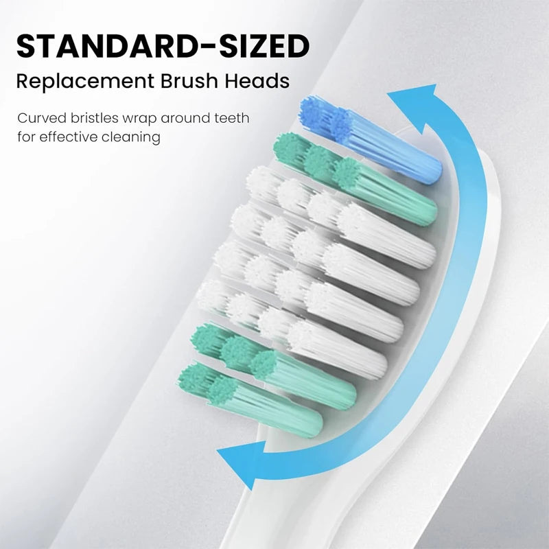 Electric Toothbrush Replacement Heads Cleaning Brush Heads For AquaSonic Black Series Vibe Series Black Series Pro Toothbrush