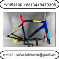 2025 Custom Logo GEN 8 Road Carbon Frame T1000 Bike Frames T47 Disc Brake Bicycle Racing Frameset+Handlebar DPD
