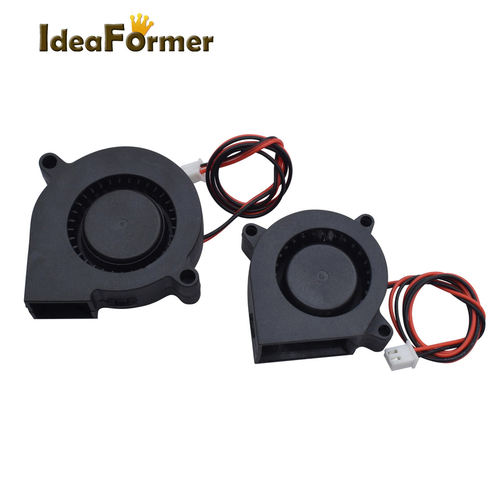 3010/4010/5015/5010/ DC Cooling Fan Centrifugal Blower Fan 5V 12V / 24V Brushless 2-Wire Cooling Fan For 3D Printer Accessories