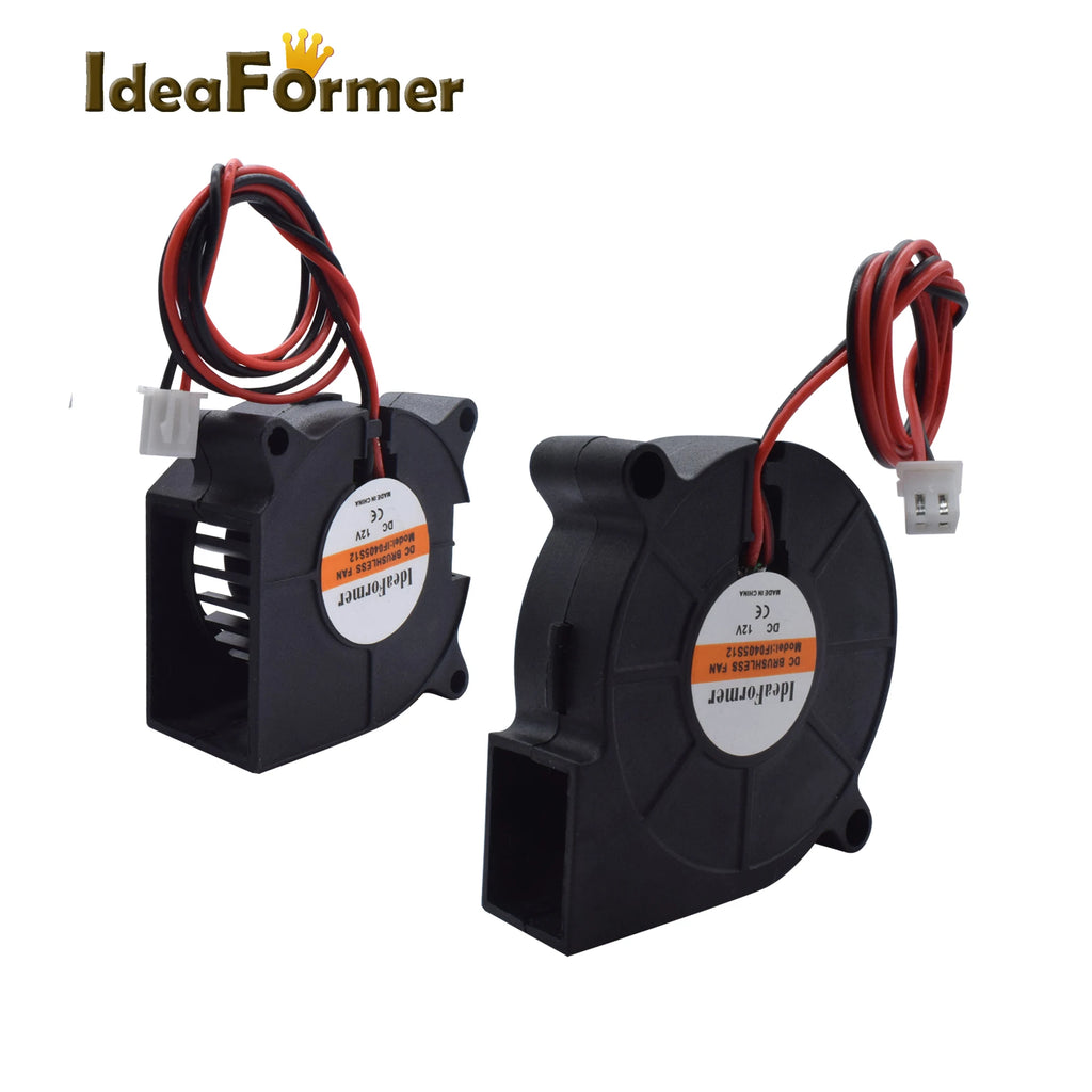 3010/4010/5015/5010/ DC Cooling Fan Centrifugal Blower Fan 5V 12V / 24V Brushless 2-Wire Cooling Fan For 3D Printer Accessories