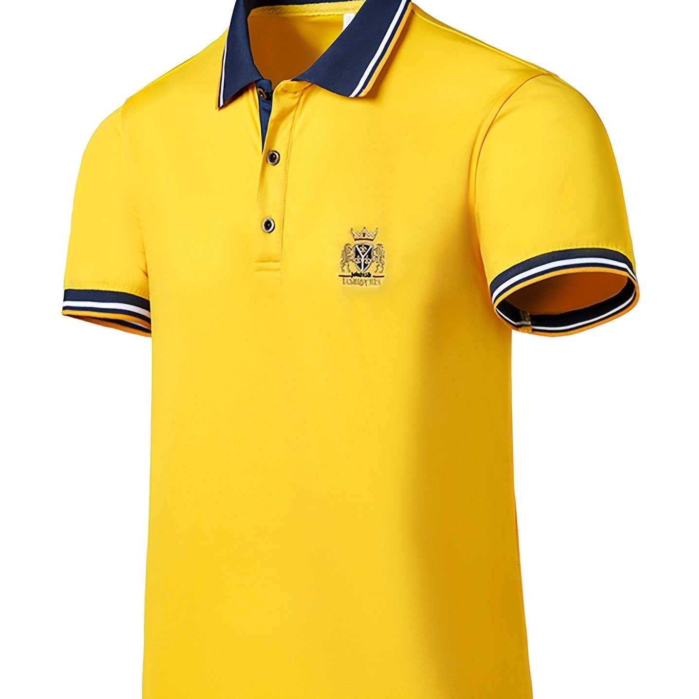 Plus Size Men'S Polo Shirts, Loose Elastic Comfortable Causal Short Sleeve for Business Formal Occasions Gifts