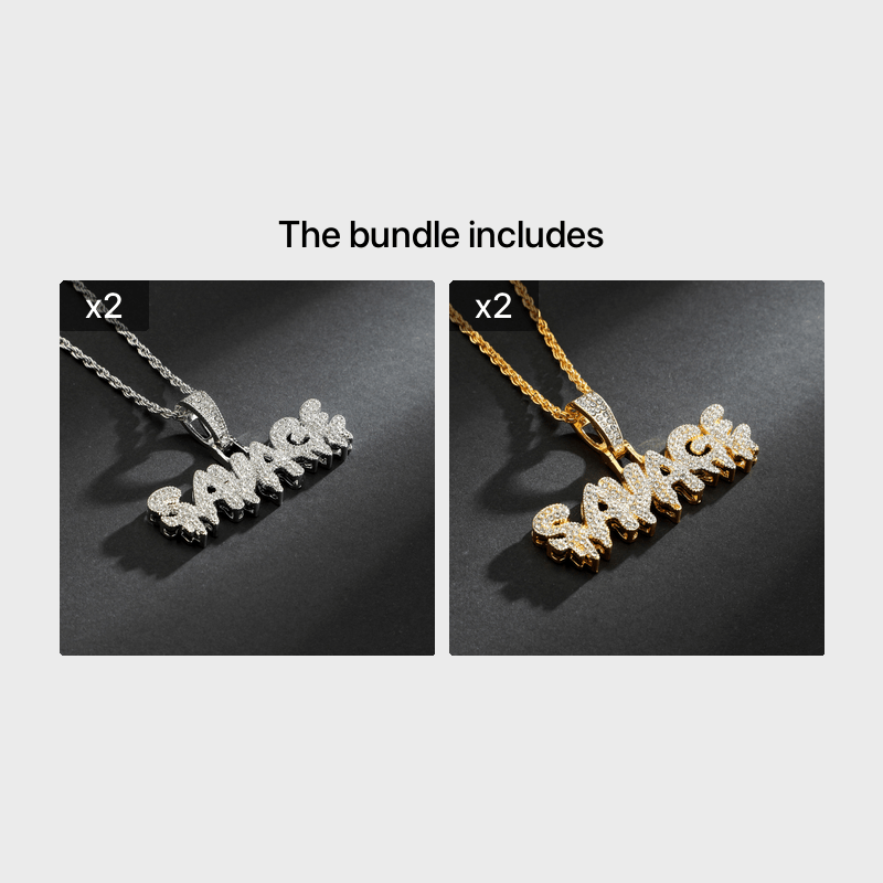 Men's Punk Classic Luxury with Synthetic Cubic Zirconiaia Pendant Hip Hop Gothic Cool Men's Necklace Fashion Jewelry Accessories Gift Jewelry