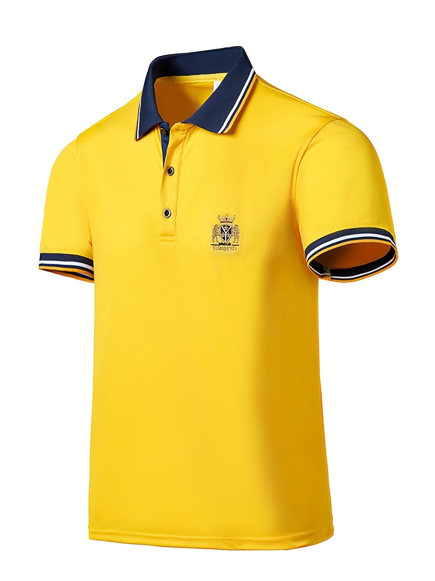 Plus Size Men'S Polo Shirts, Loose Elastic Comfortable Causal Short Sleeve for Business Formal Occasions Gifts