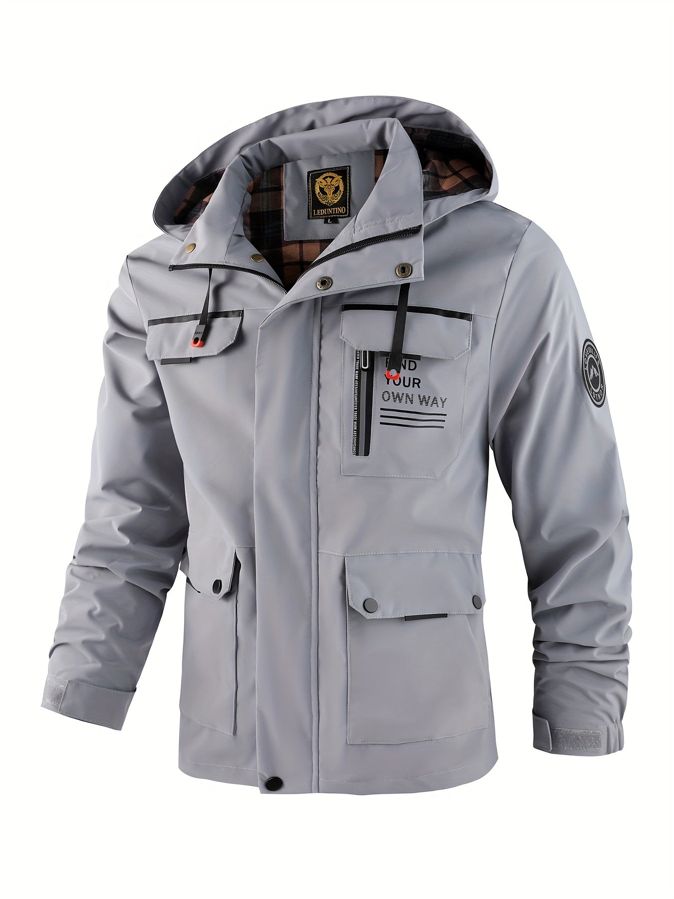 Spring and Summer Men's Fashion Casual Windbreaker Pilot Jacket Outdoor Sports Jacket