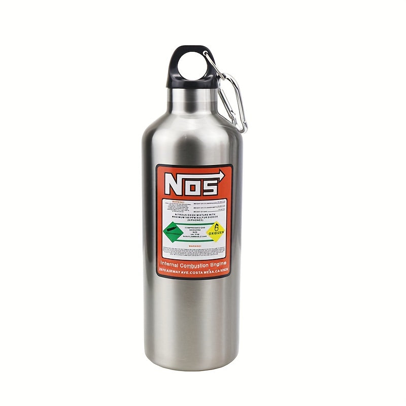 Bicycle Insulation Cup, NOS Nitrogen Cylinder Vacuum Stainless Steel Kettle, 16.91oz High-capacity Travel Sports Bottle Water Cup
