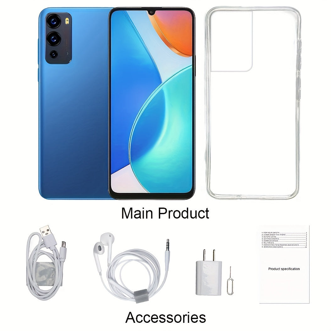 6.52-inch Dual Card Smartphone with 1GB RAM, 16GB ROM, Full Band 3G, and 3500mAh Battery - Includes US Charger