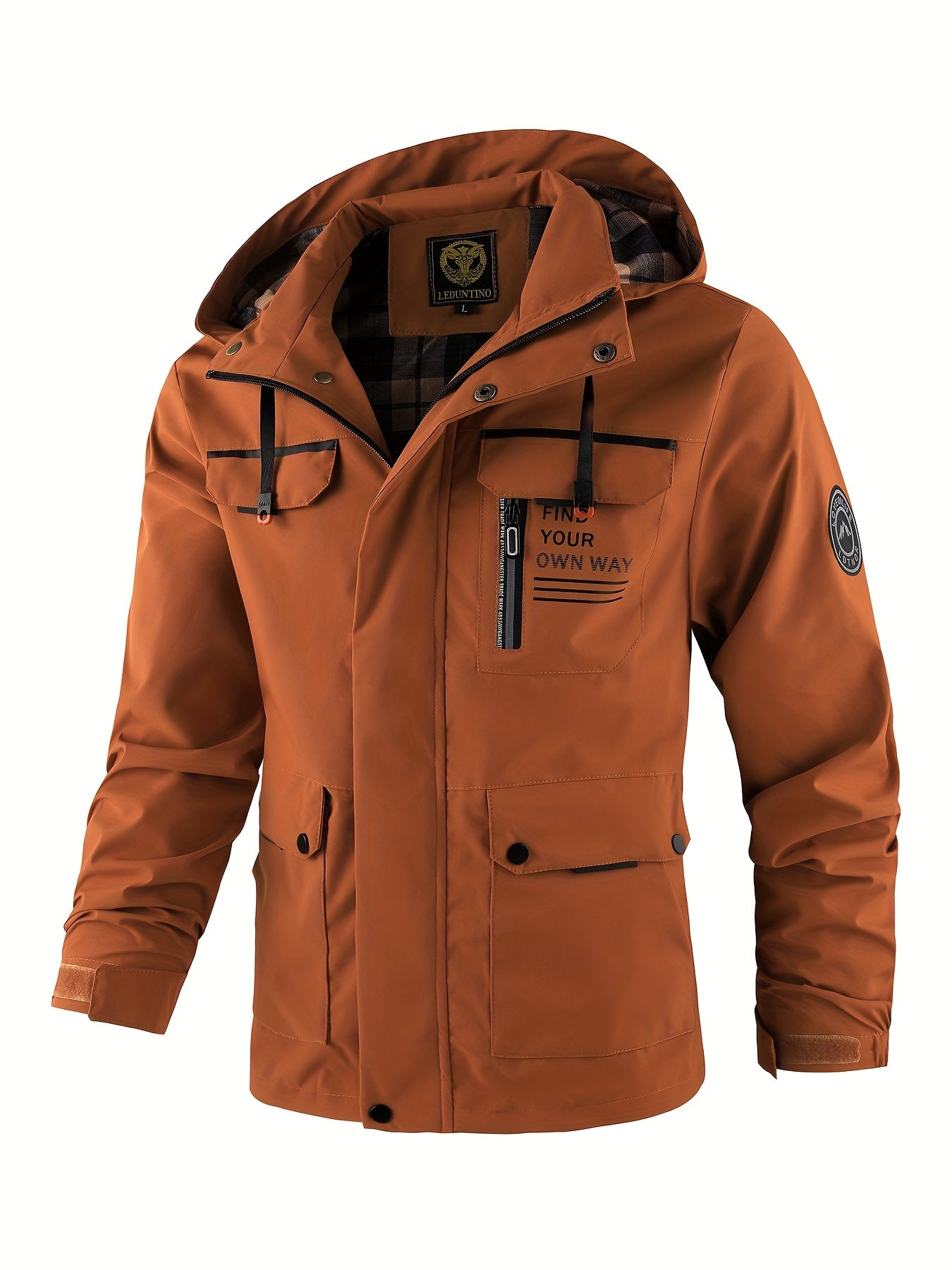 Spring and Summer Men's Fashion Casual Windbreaker Pilot Jacket Outdoor Sports Jacket