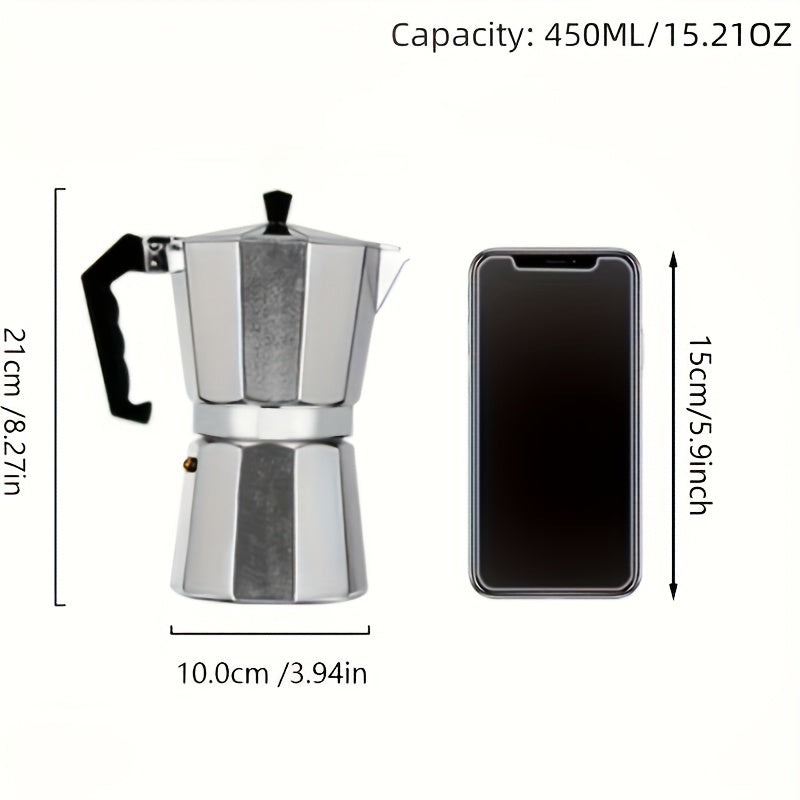 Wholesale of Octagonal Stainless Steel Mocha Coffee Pots And Other European Coffee Tools, Including Italian Aluminum Models, with Cross-Border Shipping Options.