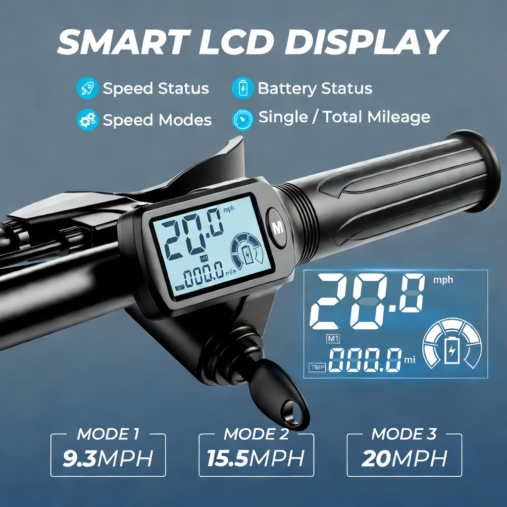 750W Peak Electric Scooter Featuring a Complimentary Seat And Basket - 480Wh Battery, Dual Suspension, Speeds Up to 22MPH, a Range of 25 Miles, LCD Display, And a Maximum Load Capacity of 330Lbs (Ideal for Commuting). This Fo