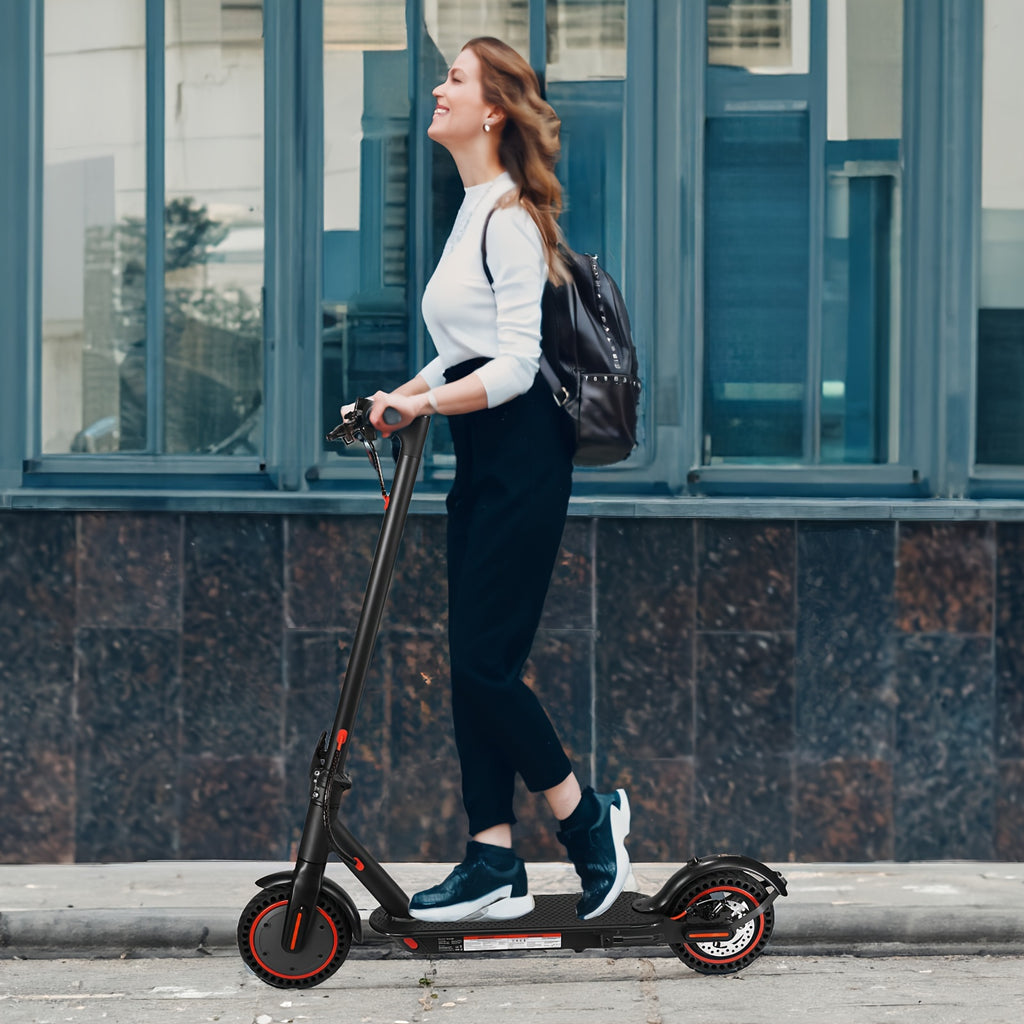 8.5 duim opvoubare elektriese bromponie vir volwassenes met LED-skerm en motor se kragreeks van 350W, Klas A 7.8/10.4Ah Litiumbattery, 3 Spoedmodusse, 15 - 30 myl reikafstand en maksimum laaikapasiteit van 120 KG