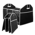 Car Trunk Cargo Storage Bag, Foldable Black Storage Box For Car And Trunk - Durable Oxford Fabric - Maximize Trunk Space - Suitable for All Car Models - Great Gift for Car Owners