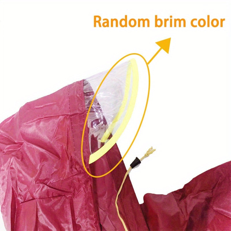 Lightweight Bicycle Rain Covers for Adults - Durable Nylon Half-Fold Design, Full Coverage & Rear Wheel Protection, Mixed Colors for Outdoor Travel, Hiking, Cycling - Halloween, Christmas, Thanksgiving, New Year, Spring Festi