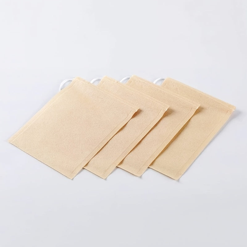 100pcs Disposable Natural Paper Filter Bags for Coffee, Tea, and Food - Safe and Convenient Brewing Solution