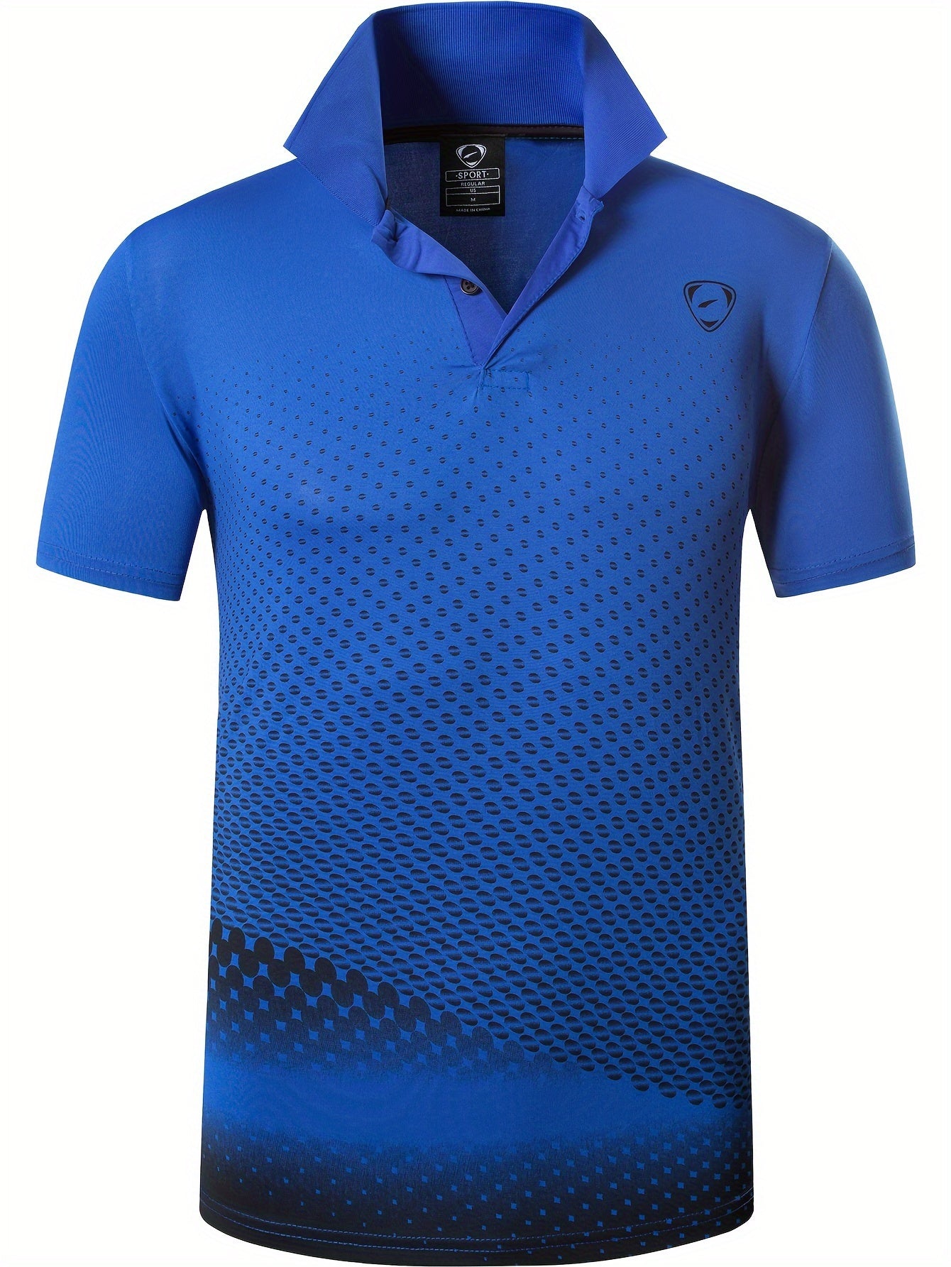 Jeansian Men's Sport Tee Shirts Tshirt T-Shirt Poloshirts Short Sleeve Tennis Golf Bowling LSL195