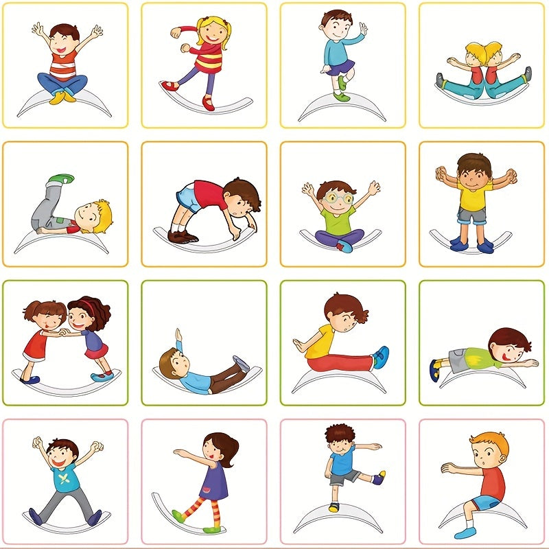Seesaw Board/Clever Board/Clipboard Balance Board&Indoor Outdoor Household Toys halloween christmas gift for winter