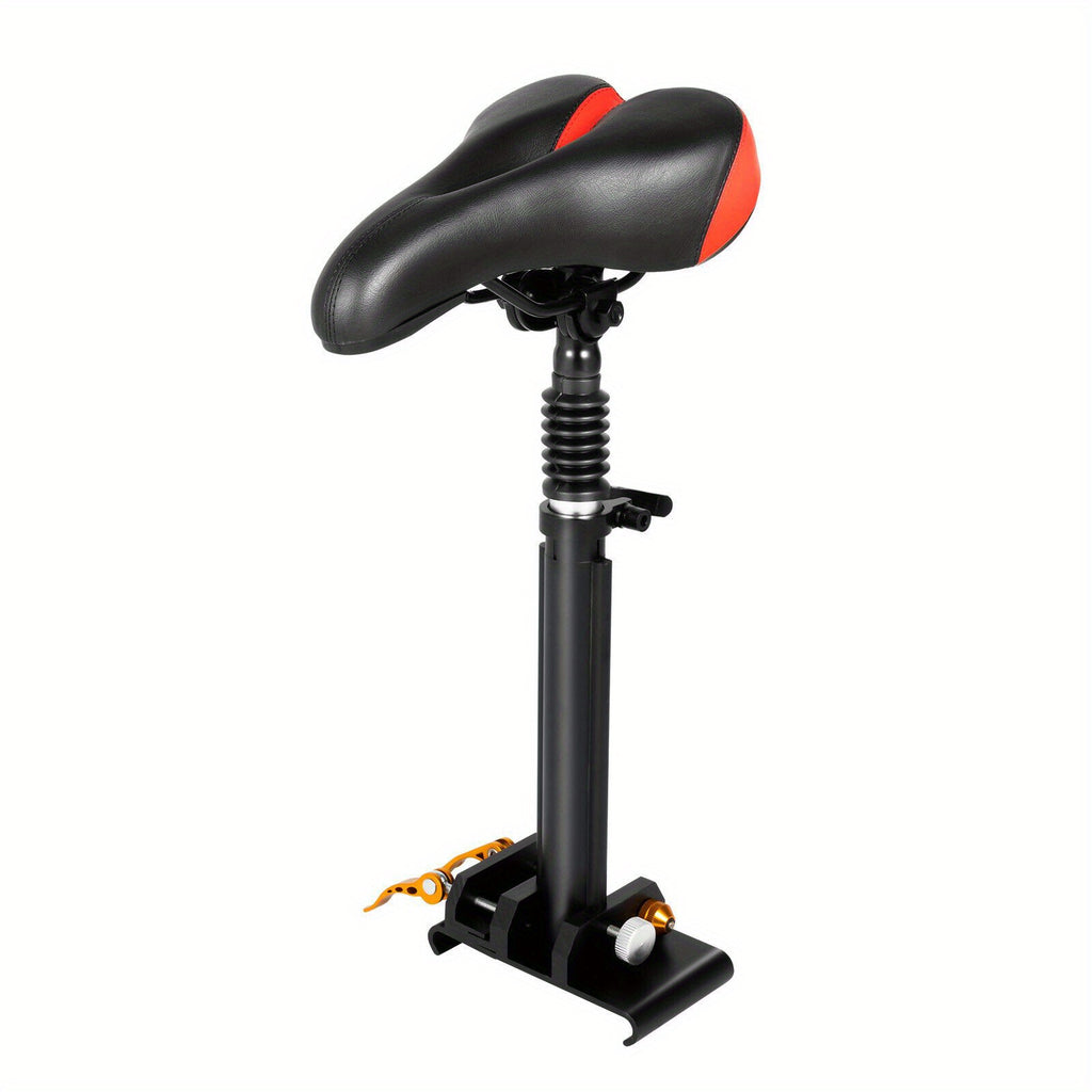 Compatible for Xiaomi M365/M365 Pro Electric Scooter Seat - Height-Adjustable with Soft PU Cushion & Breathable Cover, Heavy-Duty Aluminum Alloy Frame, Fit for /, Easy Installation ()