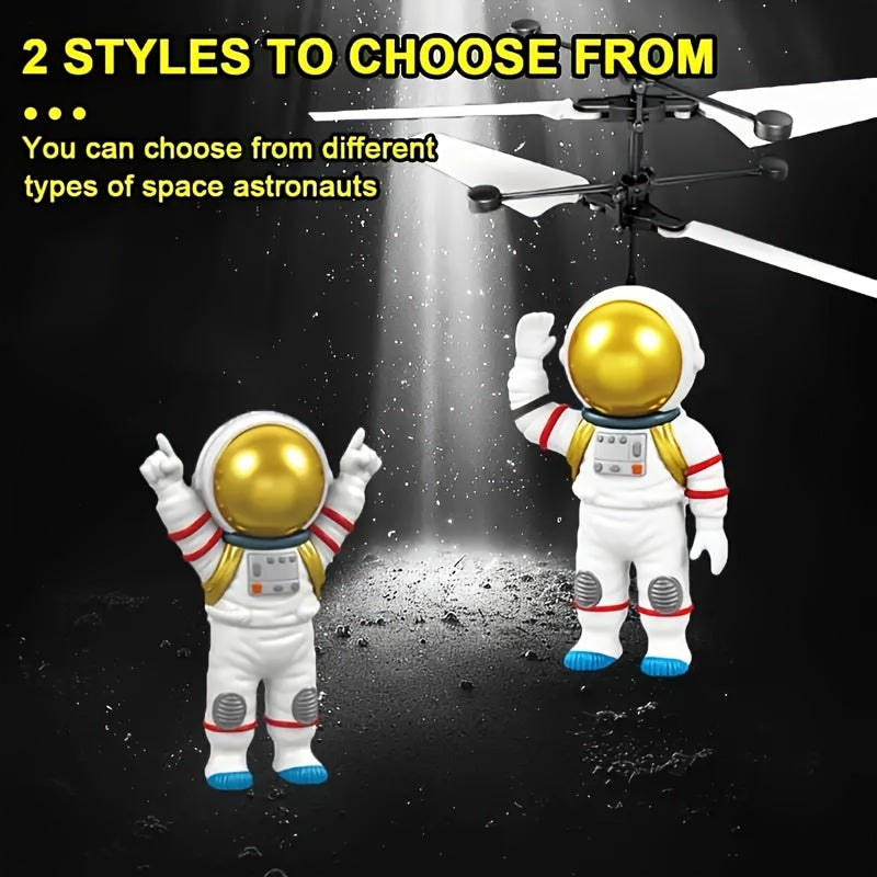 Astronaut Sensing Aircraft, Astronauts, Drones, One-click Sensing, Take-off And Landing, Durable, Fall And Crash Resistant, Suitable For Halloween And Christmas Time As A Gift To Children And Children