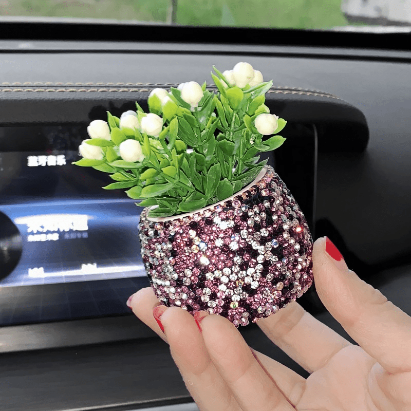 Schimmernde Glamour Auto-Aromatherapie-Ornamente – Belebende Düfte für luxuriöse Innenausstattung für Frauen