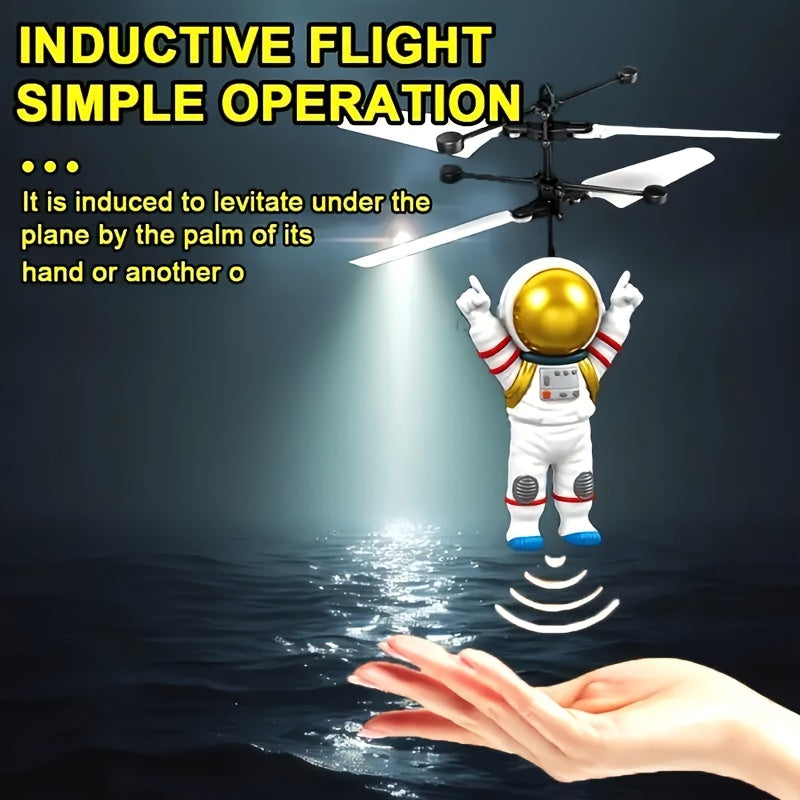 Astronaut Sensing Aircraft, Astronauts, Drones, One-click Sensing, Take-off And Landing, Durable, Fall And Crash Resistant, Suitable For Halloween And Christmas Time As A Gift To Children And Children