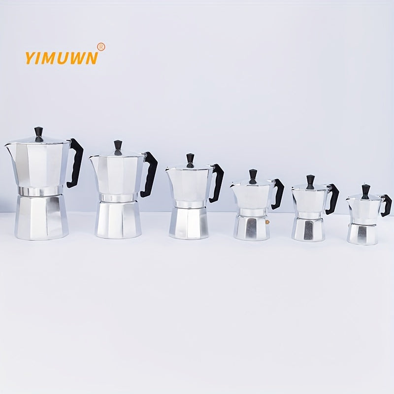 Wholesale of Octagonal Stainless Steel Mocha Coffee Pots And Other European Coffee Tools, Including Italian Aluminum Models, with Cross-Border Shipping Options.