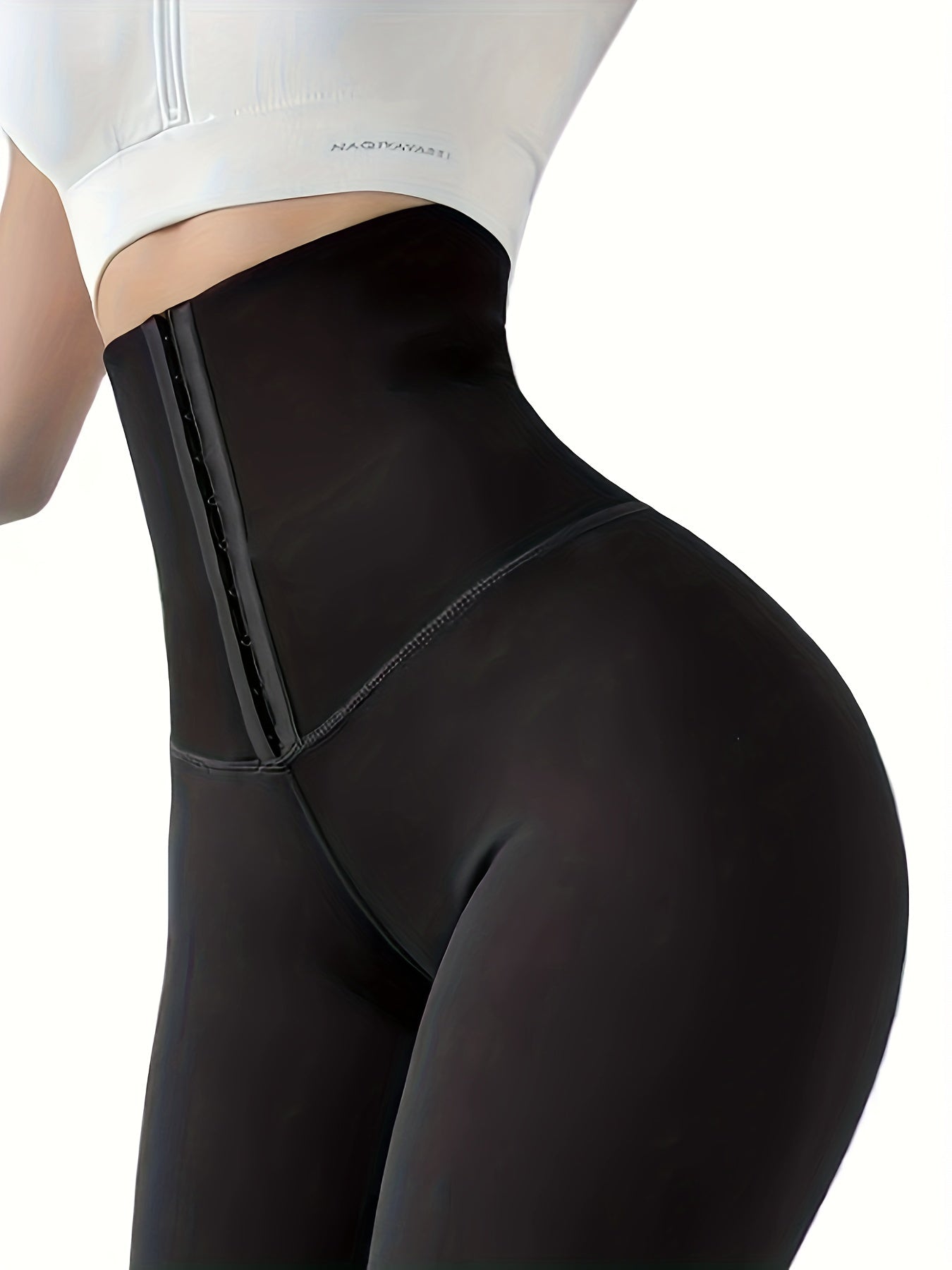 Women'S High-Waist Double-Breasted Tummy Control Leggings - Thickened, Stretchy, Button Closure, Olive Green, Long Length, All-Season Skinny Jeans for Butt Lifting & Belly Smoothing, High Waisted Leggings, Butt Lifting Appare