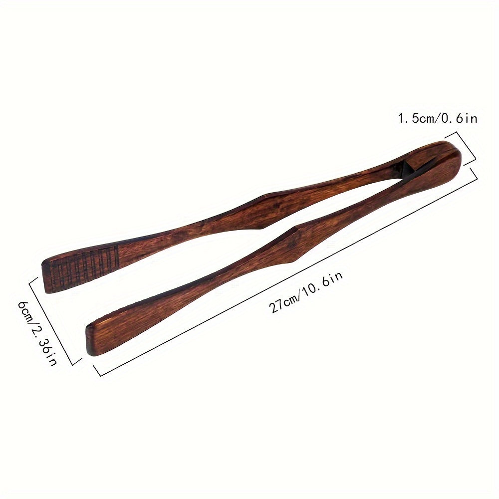 Food Clip Kitchen High Temperature Resistant Solid Wood Steak Clip Food Fruit Bread Fried Barbecue Tool Clip Noodle Clip 1