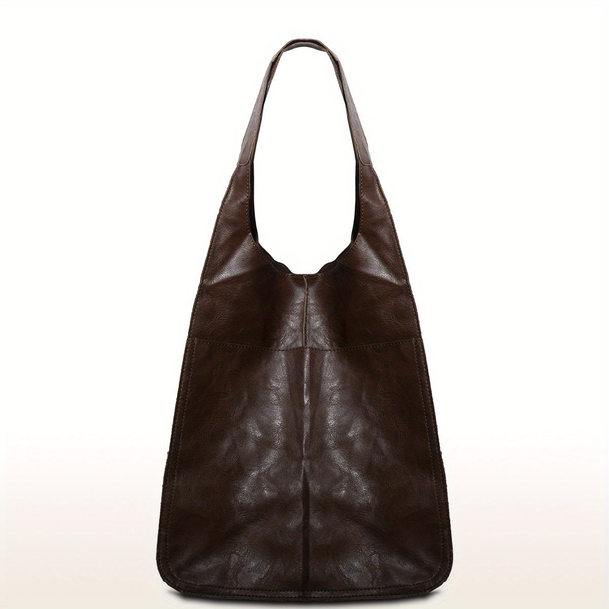 Rretro Handmade Big Beach Tote Bag High Capacity Zipper Shoulder Tote Bags Solid Color Multifunction Handbags for Ladies